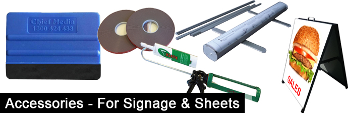 Accessories - Signage & Sheet
